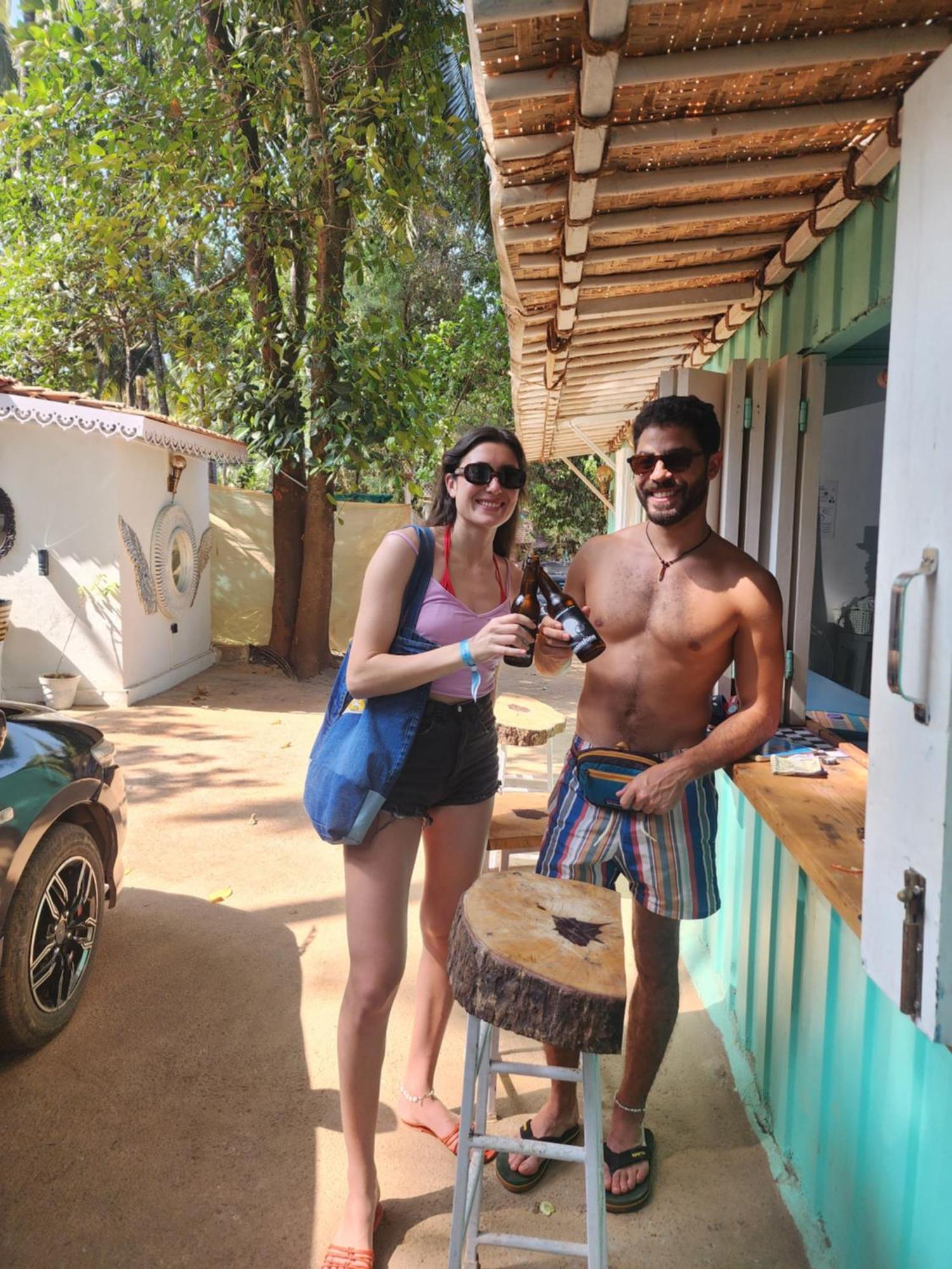 Casa Happy Dervish, 2Mins Away From The Beach Anjuna Exterior foto