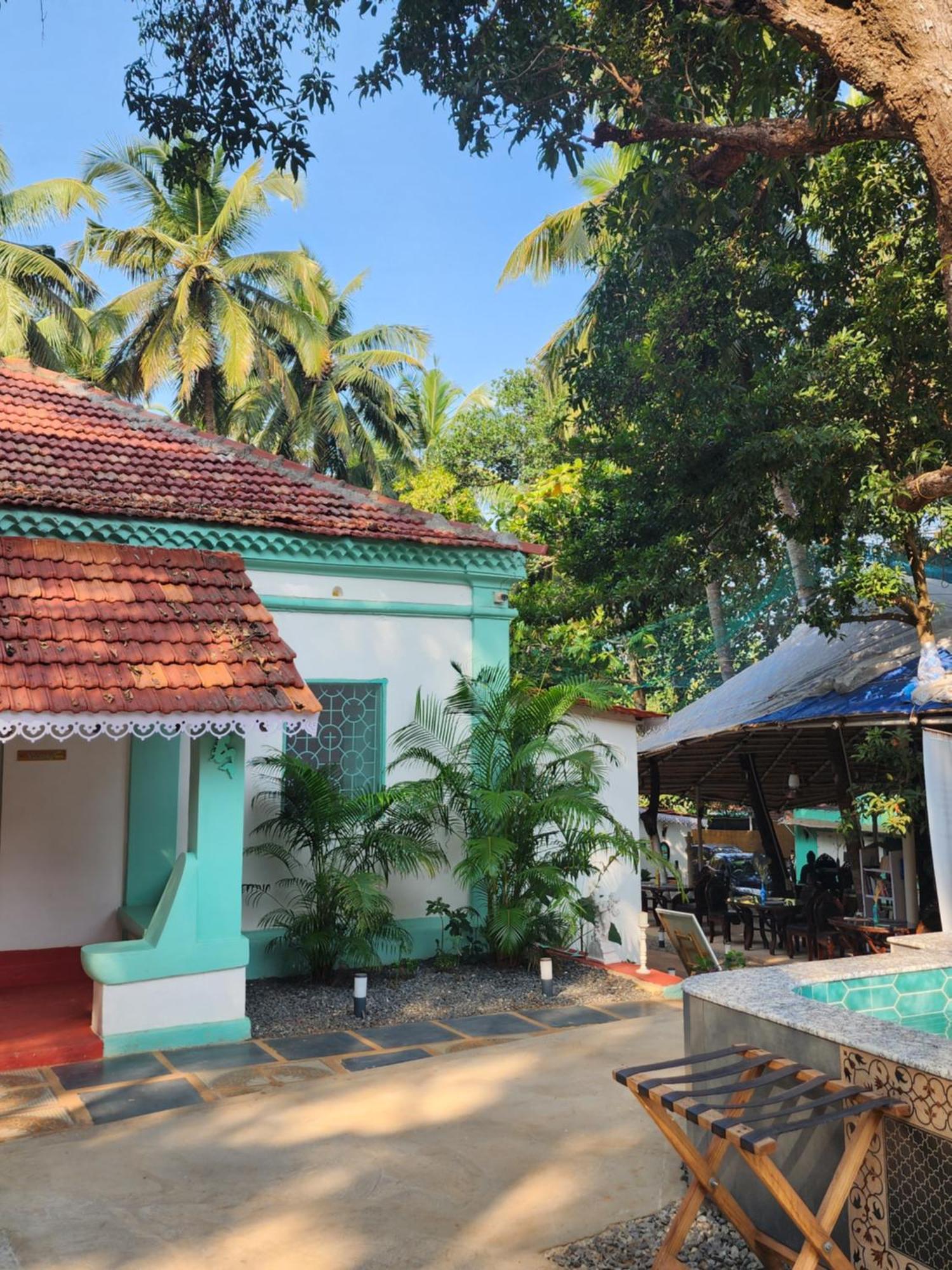 Casa Happy Dervish, 2Mins Away From The Beach Anjuna Exterior foto